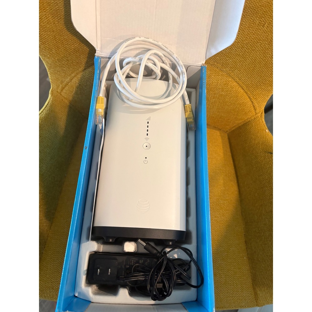 AT&T BGW530-900 Fiber Optic Gateway Wi-Fi 6 Router Modem‎ White